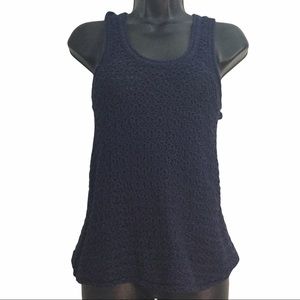 Aerie navy blue knit top. Size Xs